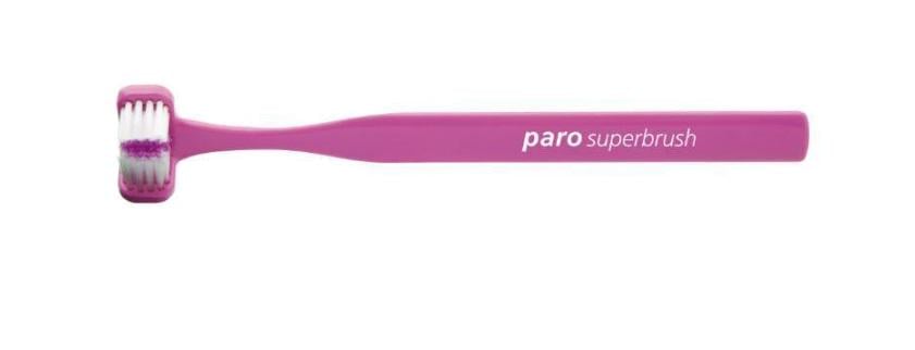 Зубная щетка трехсторонняя paro® Superbrush (463)