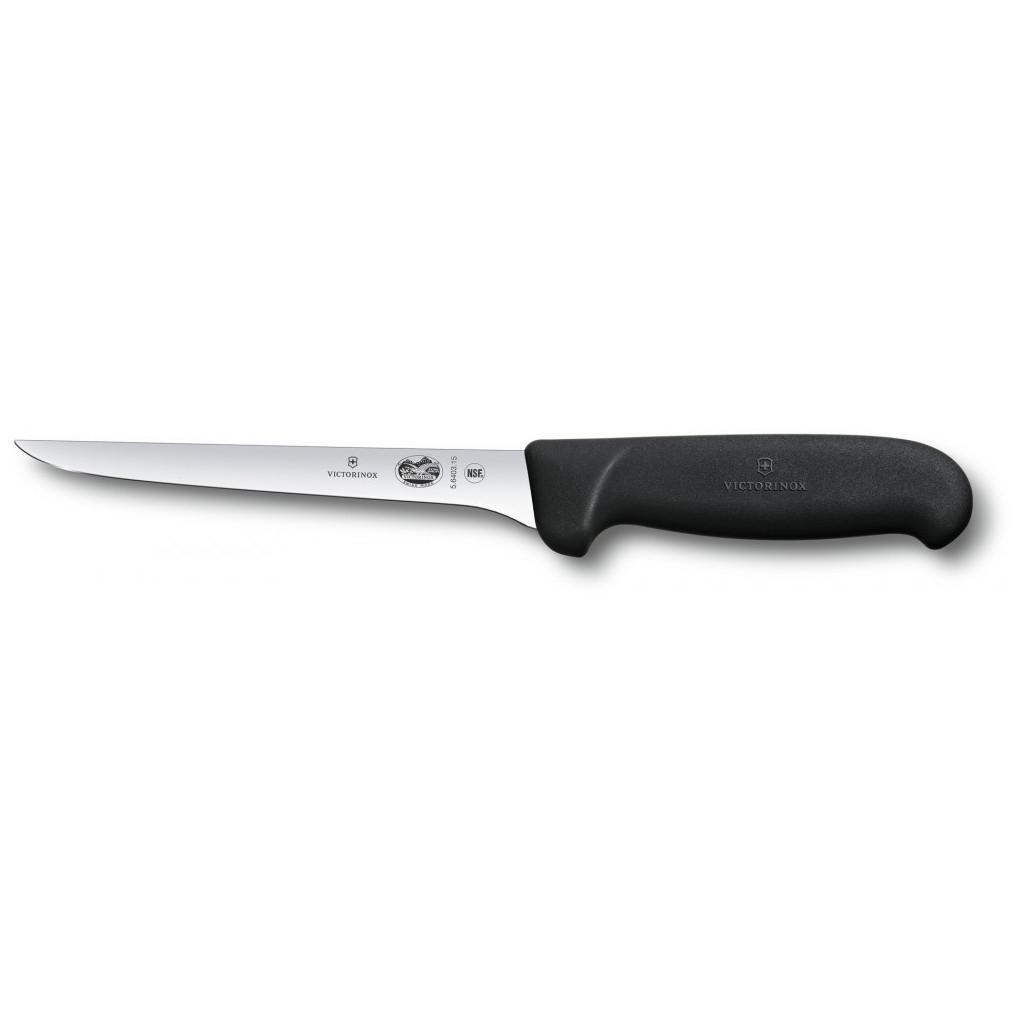 Кухонный нож Victorinox Fibrox Boning 15см Boning Black (5.6403.15)