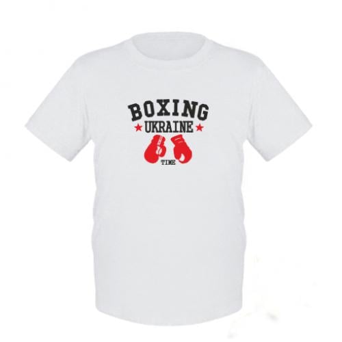 Футболка детская Boxing Ukraine 104 см Белый (205150-1-14571-2XS)