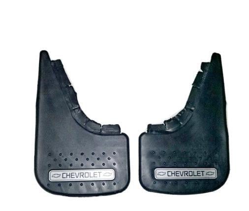 Бризковики малі Chevrolet з написом і шипами Елегант 2 шт. (271728)