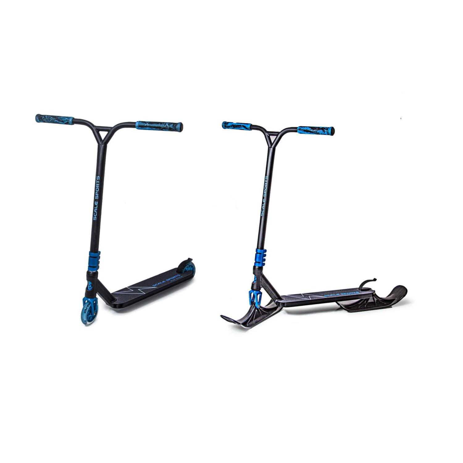 Самокат-снігокат трюковий Scale Sports Adrenaline 2в1 110 мм Blue (221605557) - фото 3 Самокат-снігокат трюковий Scale Sports Adrenaline 2в1 110 мм Blue (221605557) - фото 3