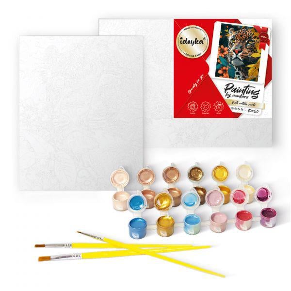 Картина за номерами Ideyka Прогулянка вночі з фарбами металік extra 40x50 см (Id-KHO8480) - фото 2 Картина за номерами Ideyka Прогулянка вночі з фарбами металік extra 40x50 см (Id-KHO8480) - фото 2