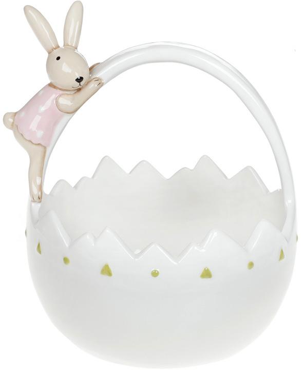 Конфетница-кашпо Милая Зайка 16х15х18 см керамика (BD-834-853)