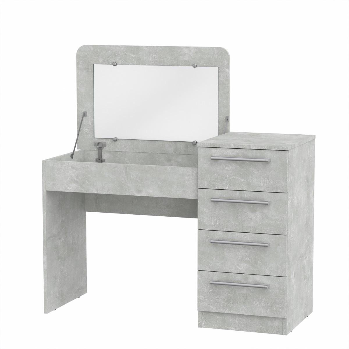 Трюмо Компанит 9 116,7х50х81,6 см Ателье светлый (26624011) - фото 1 Трюмо Компанит 9 116,7х50х81,6 см Ателье светлый (26624011) - фото 1