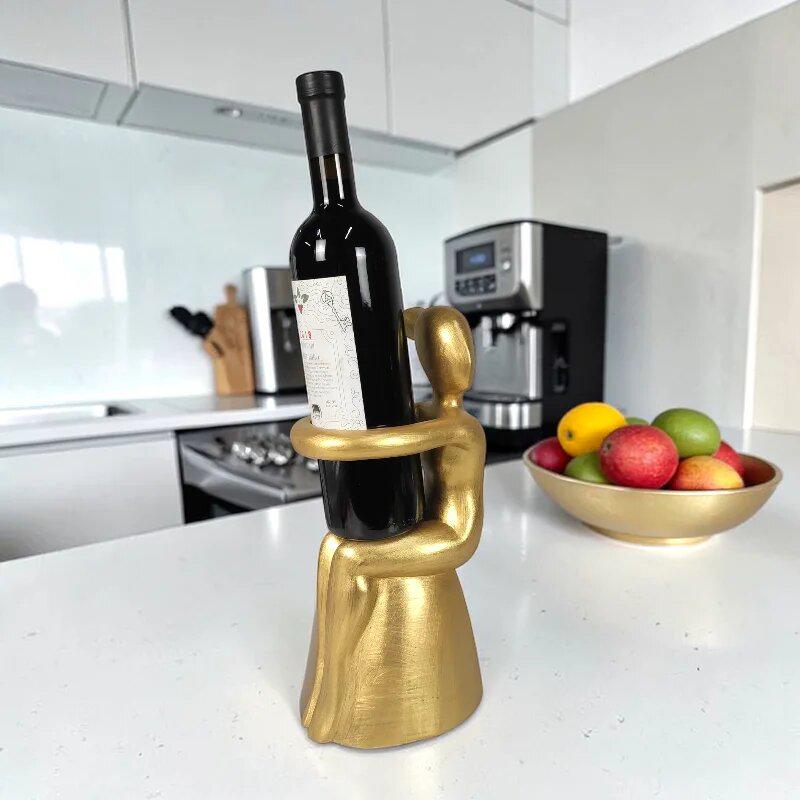 Подставка под бутылку Giorgio Butnari Девушка тик Золотистый (AB-28G)