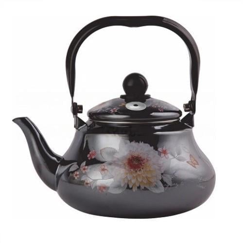 Чайник із свистком Edenberg EB-3352 емальований з турбо індукційним дном 2 л (EB-3352-2)