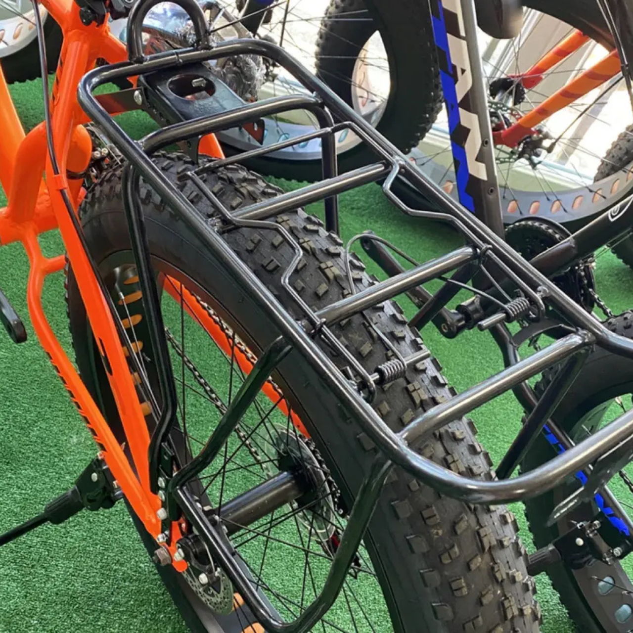 Багажник Cross STL038 під 28 дюймовий велосипед/ під дискове гальмо для фетбайку 4.0 - фото 2 Багажник Cross STL038 під 28 дюймовий велосипед/ під дискове гальмо для фетбайку 4.0 - фото 2