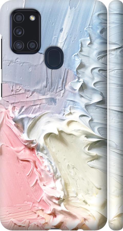 Чехол на Samsung Galaxy A21s A217F Пастель v1 (3981m-1943-42517)