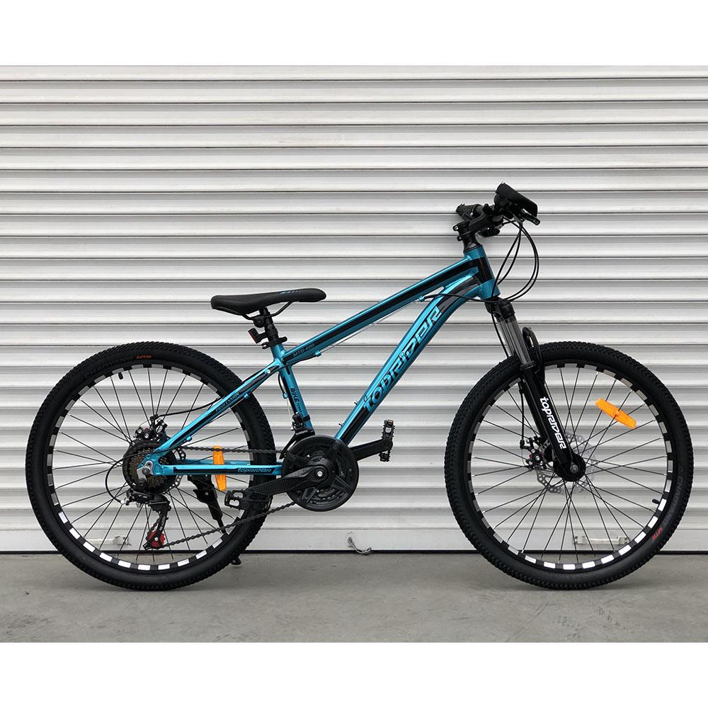 Велосипед Toprider MTB Profi 2021 24" Синьо-чорний (wr112) - фото 1