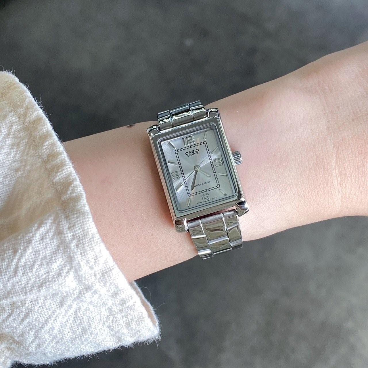 Наручний годинник жіночий Casio LTP-1234DD-7A Срібний (2564538050) - фото 2