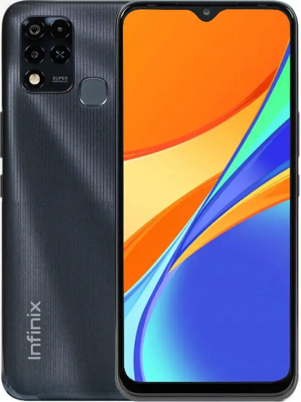 Смартфон Infinix Hot 11 4/128 Гб Black (1646962966)