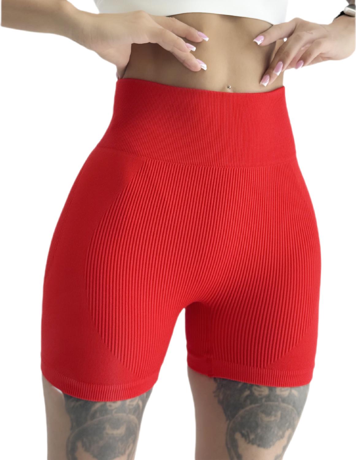 Шорти для фітнесу жіночі LILAFIT пуш ап М Червоний (LFH000017) Шорти для фітнесу жіночі LILAFIT пуш ап М Червоний (LFH000017)