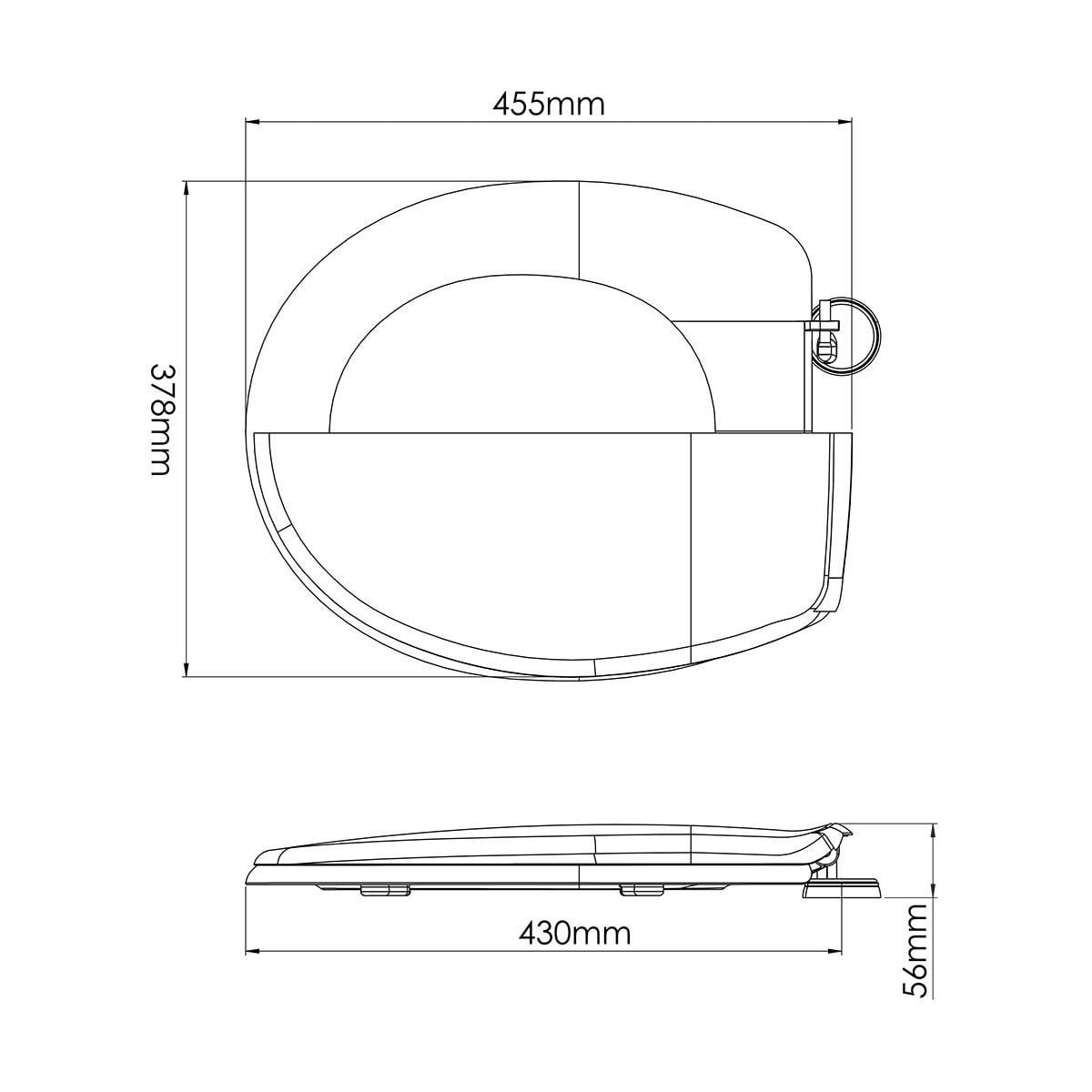Сиденье для унитаза Nova (2020) - фото 3