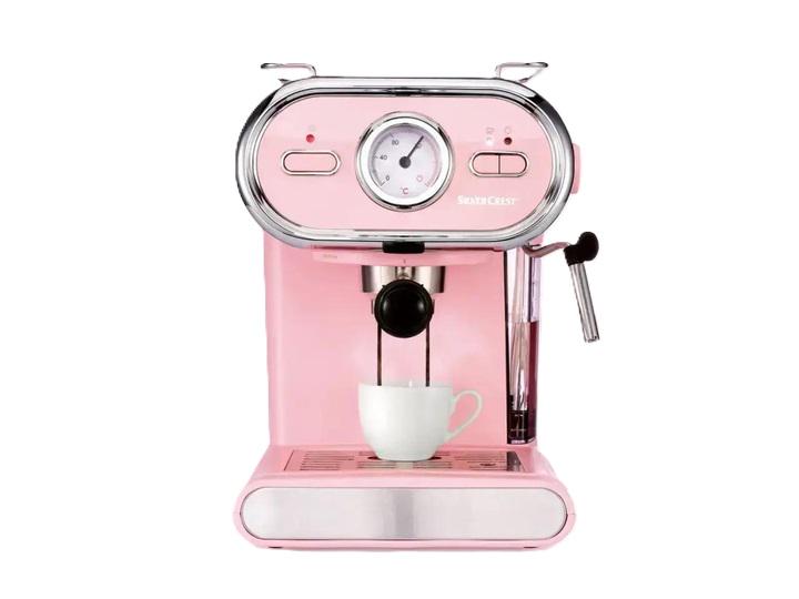 Кофеварка Silver Crest SEM 1100 D3 с мощным насосом и панарелло Pink (611747) - фото 6 Кофеварка Silver Crest SEM 1100 D3 с мощным насосом и панарелло Pink (611747) - фото 6