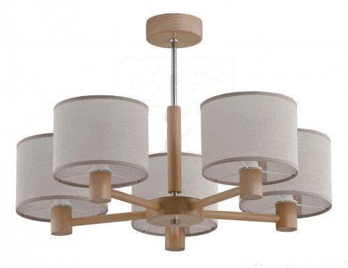 Люстра Alfa Vanila с абажурами (22065)