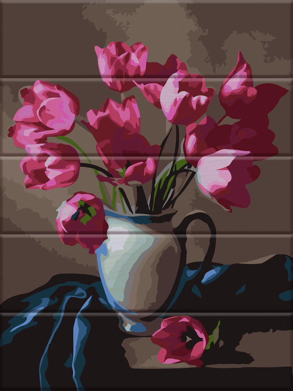 Картина по номерам ArtStory Прекрасные тюльпаны 30x40 см (ASW083)