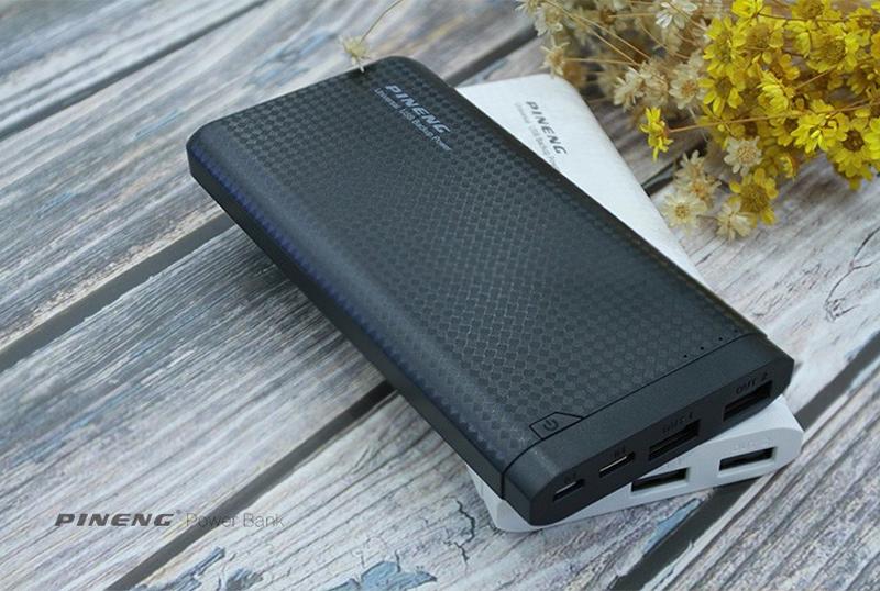 Повербанк Pineng PN-931 10000 mAh Black (93101) - фото 6