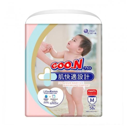 Трусики-подгузники Goo.N Plus для детей M 6-12 кг (843339-ks)