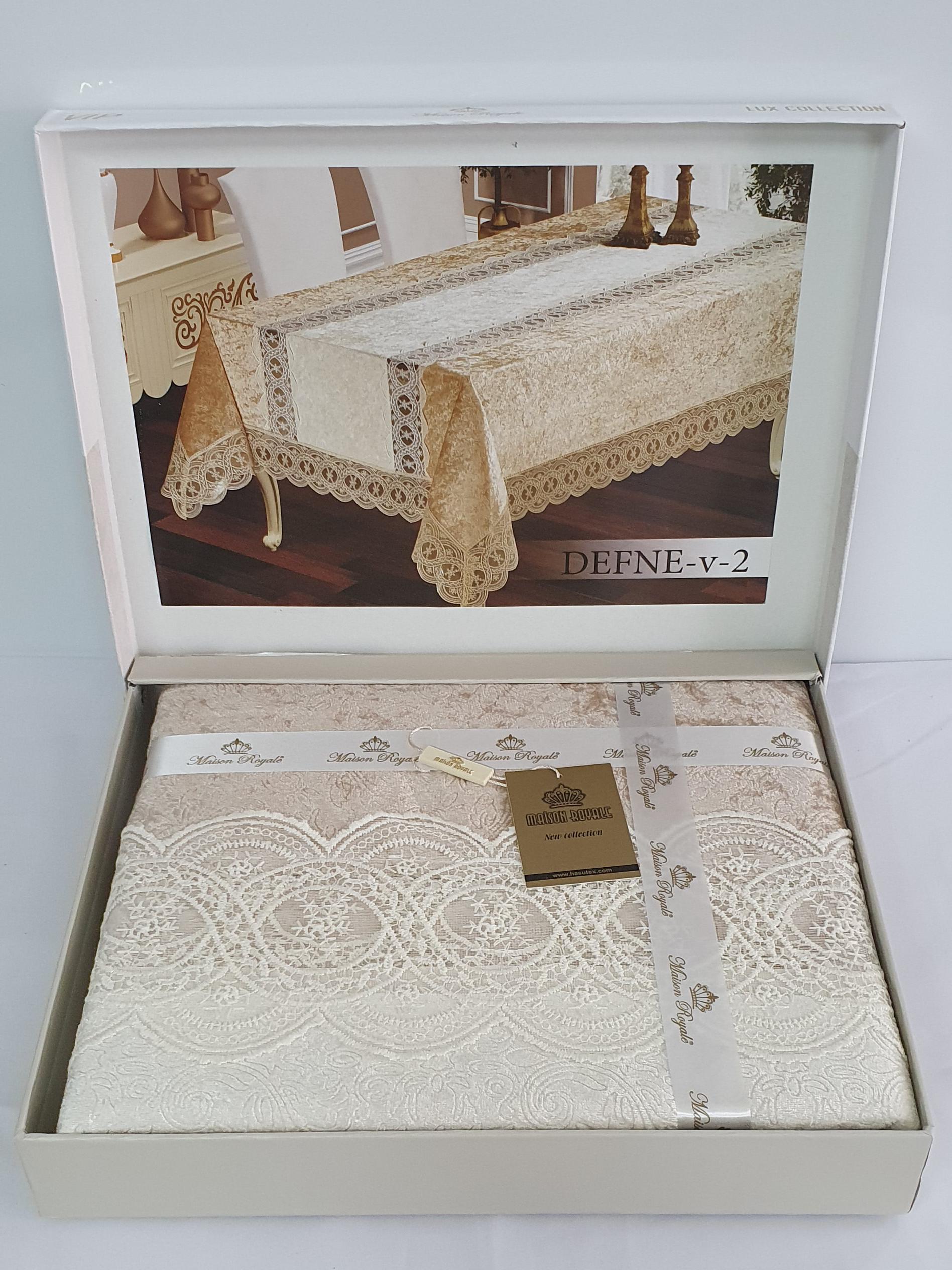 Скатерть Велюр Maison Royale 160x220 Defne V2 (01MR34P160220KV2) Скатерть Велюр Maison Royale 160x220 Defne V2 (01MR34P160220KV2)