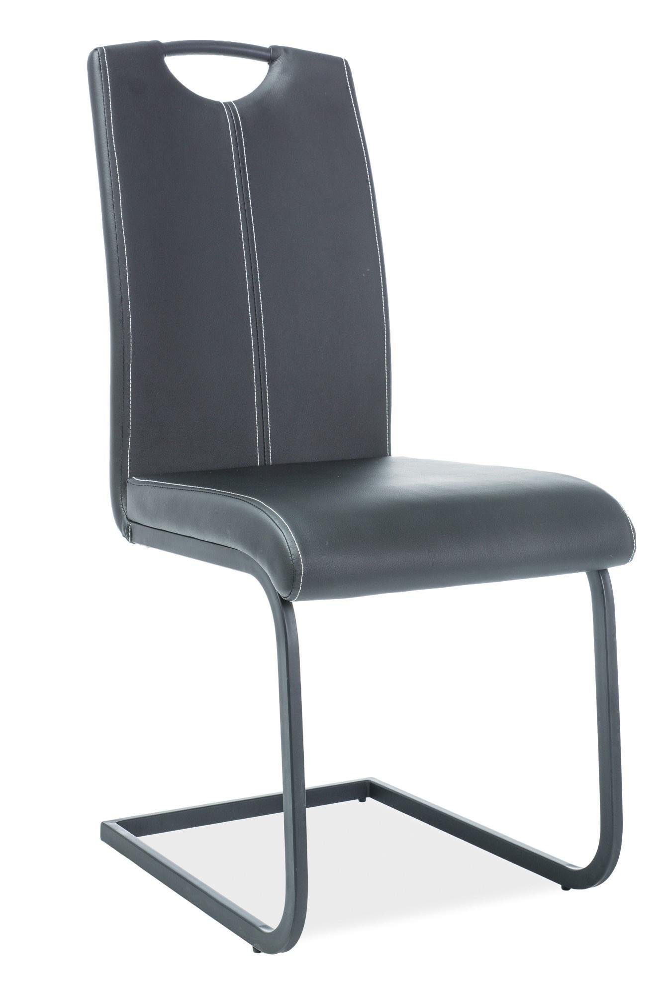 Стул H-148 Черный/Черный (H148CC)