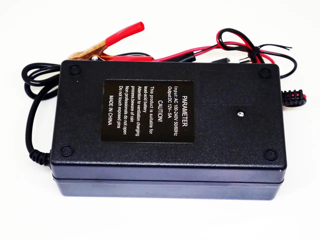 Зарядное устройство для автомобиля UKC Battery Charger 12 В 5 A (2079257915) - фото 5