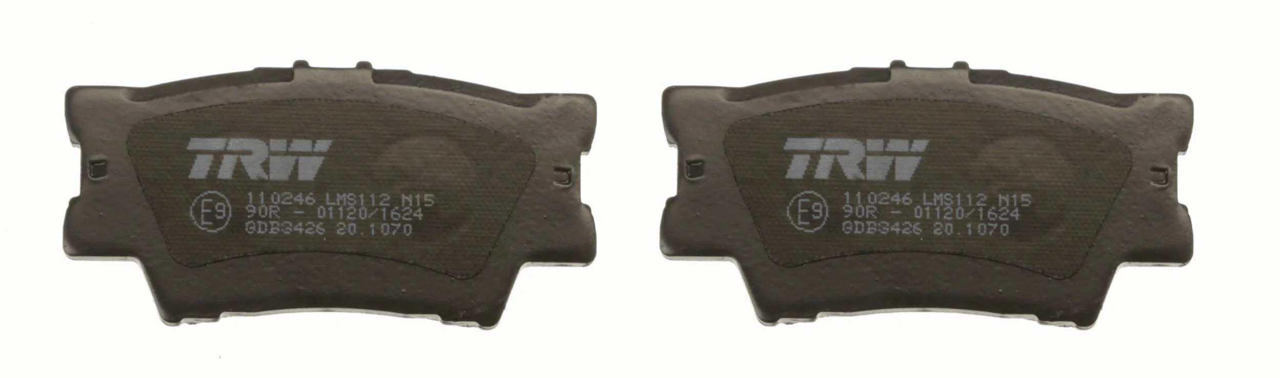 Комплект гальмівних накладок для дискових гальм TRWGDB3426 (GDB3426)