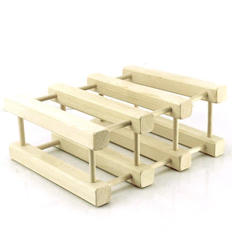 Полка для вина настольная Сенчури 3 Бланже (Впс-300301)