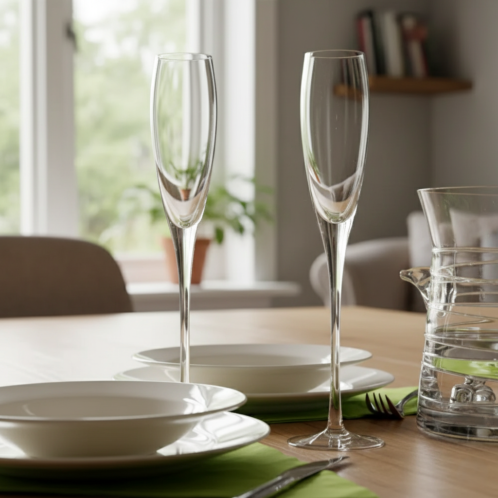 Комплект бокалов для шампанского Sakura 200 мл 2 шт. - фото 2