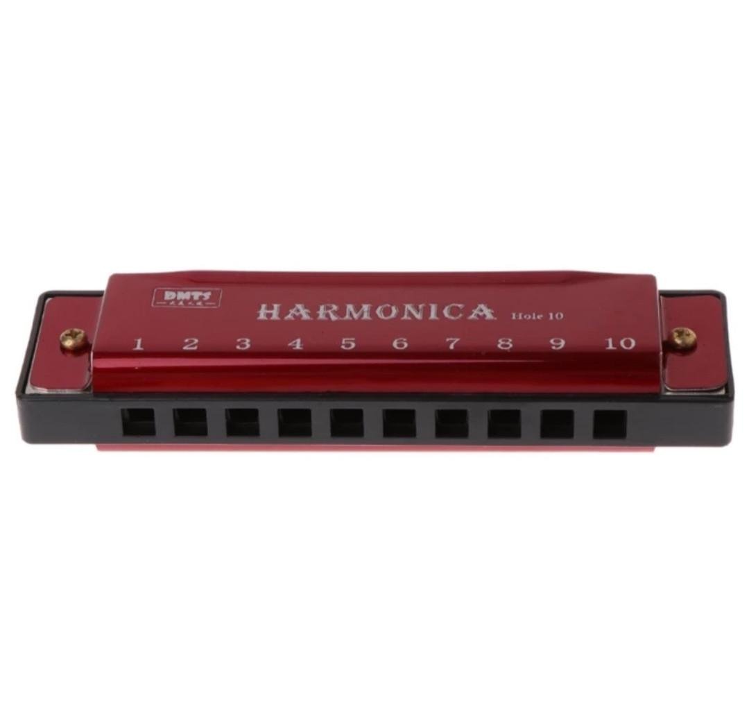 Губная гармошка Harmonica BMT1 Красный (000206) - фото 4