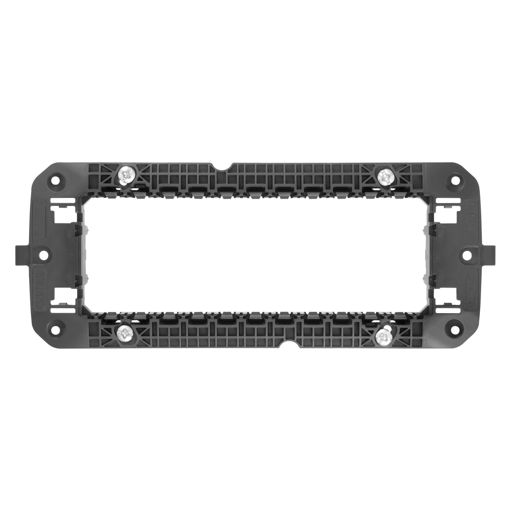 Рамка монтажна Gewiss Chorusmart 184,6x72x12,6 мм італійський стандарт 6 модулів (GW16806)
