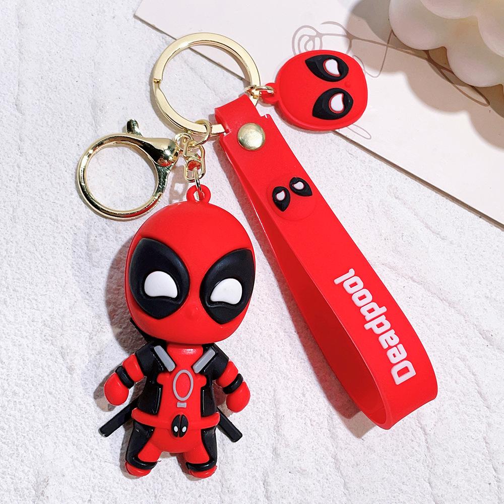 Брелок Deadpool черный Марвел супергерой 7 см - фото 6 Брелок Deadpool черный Марвел супергерой 7 см - фото 6