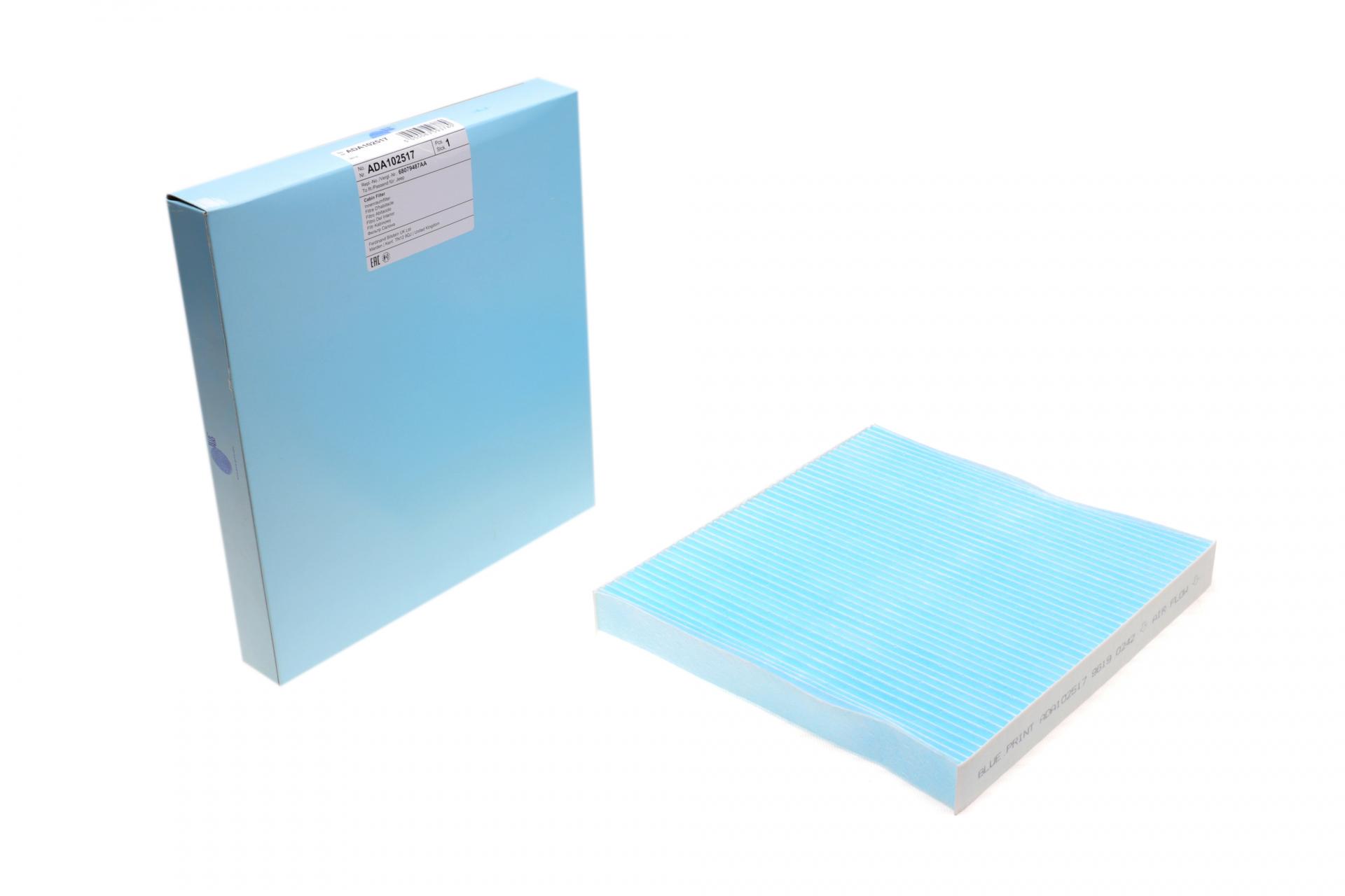 Фильтр салона BLUE PRINT для Jeep Grand Cherokee 11- (ADA102517)