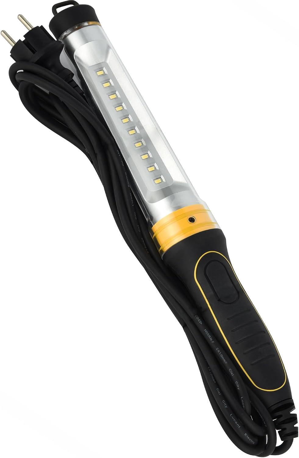 Лампа робоча Electraline 63080 LED 6 Вт 250 Лм 6500 K кабель 5 м IP44 IK08 (63080)