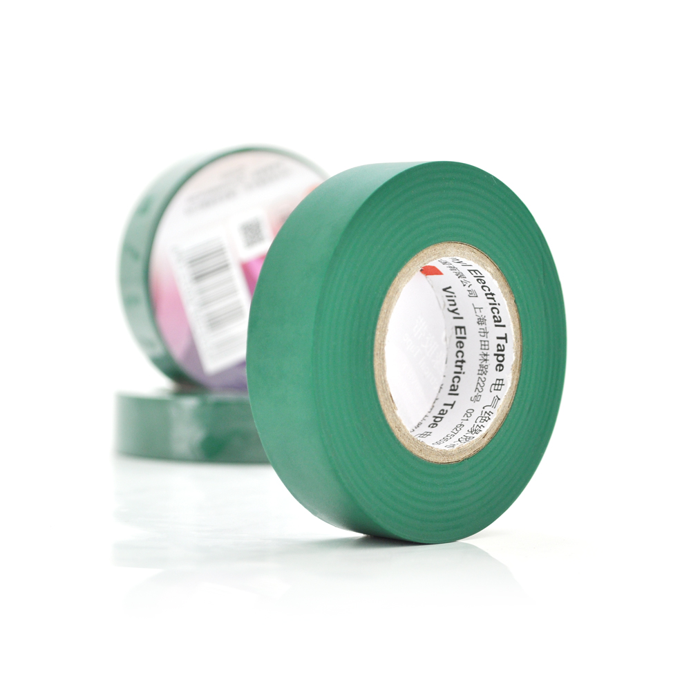 Изолента 3M 0,15х18 мм х 20 м 10 шт. Зеленый (10677)