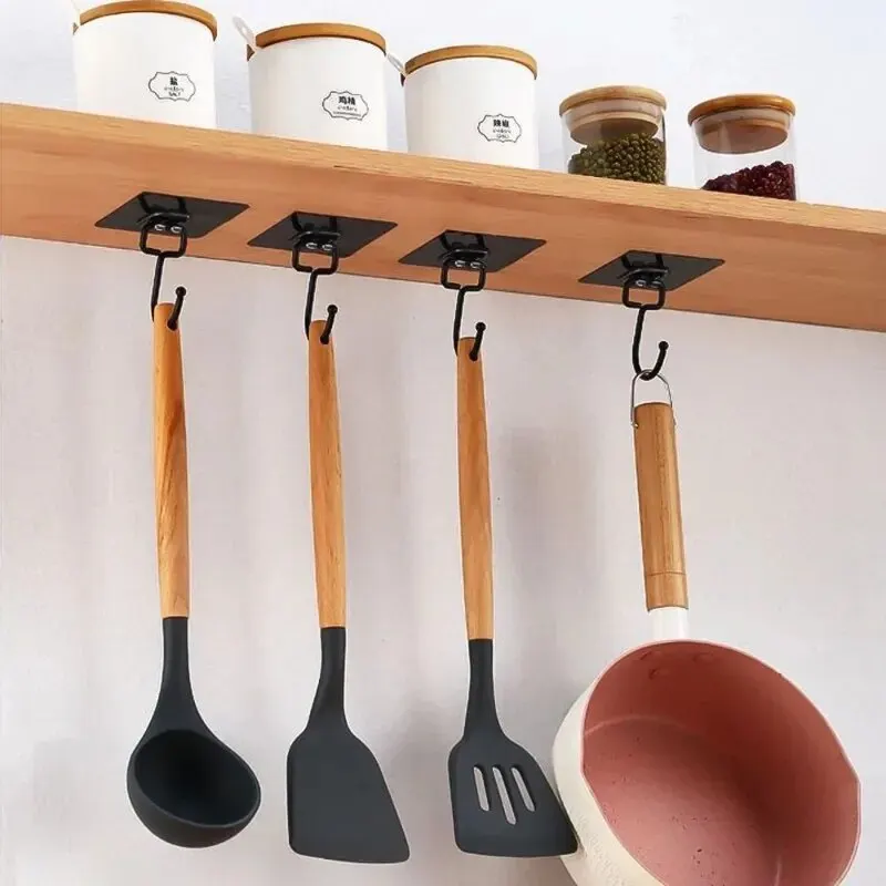 Крючок самоклеящийся с вращением на 180° Черный (2185148774) - фото 7