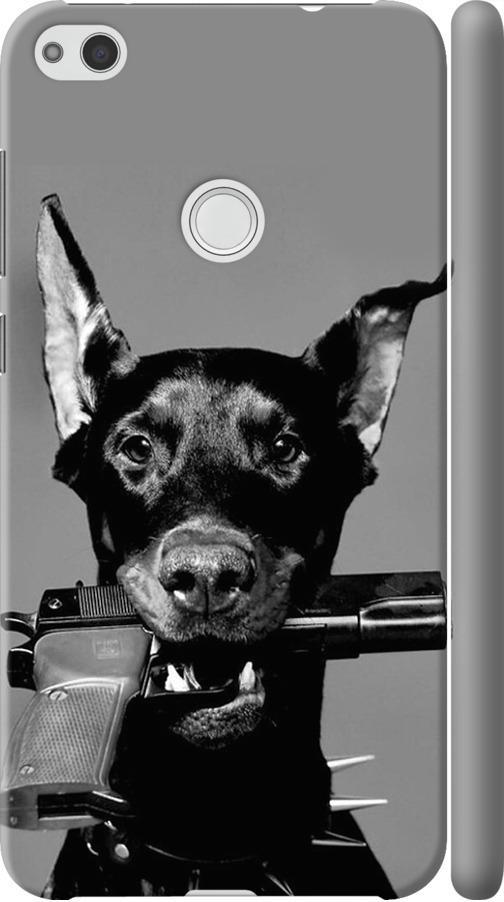 Чехол на Huawei P8 Lite (2017) Доберман (2745m-777-42517)