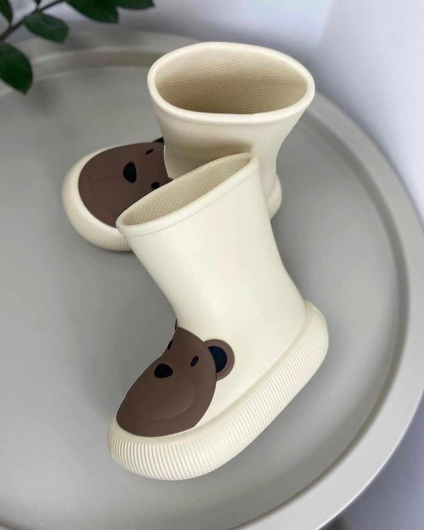 Чоботи дитячі гумові 1102 р. 30 Бежевий (32146952)