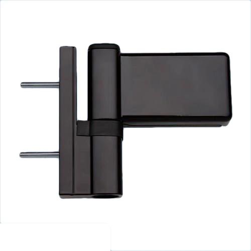 Петля дверна ASTEX DHV 3D для ПВХ дверей Коричневий (DHV Ral8019) - фото 3