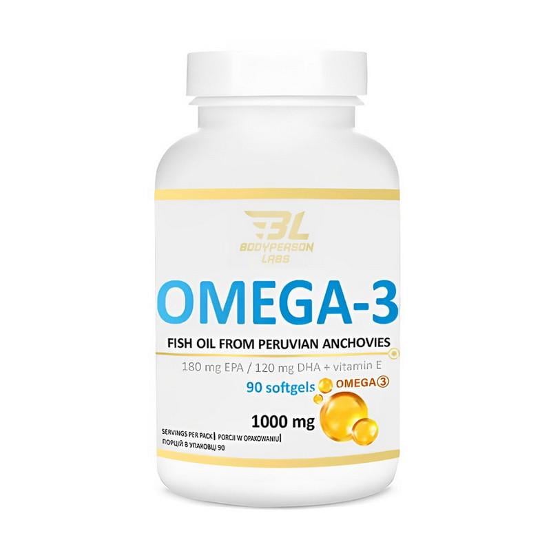 Рыбий жир Bodyperson Labs Omega 3 90 капс. (22050-01)