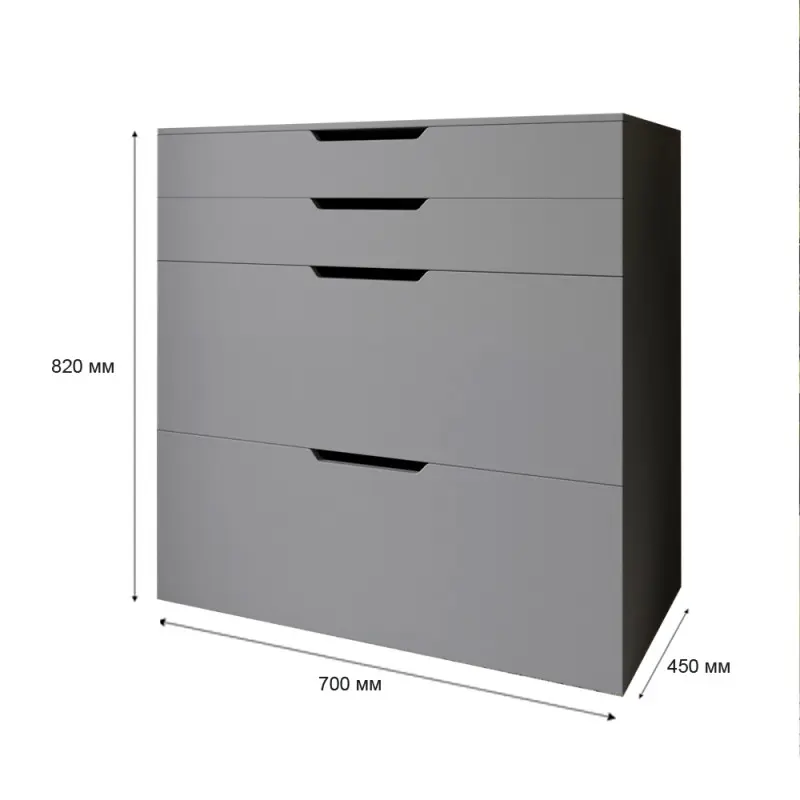 Комод-трюмо с зеркалом Lion Aziya Нимфея альба (Lion-041673) - фото 7