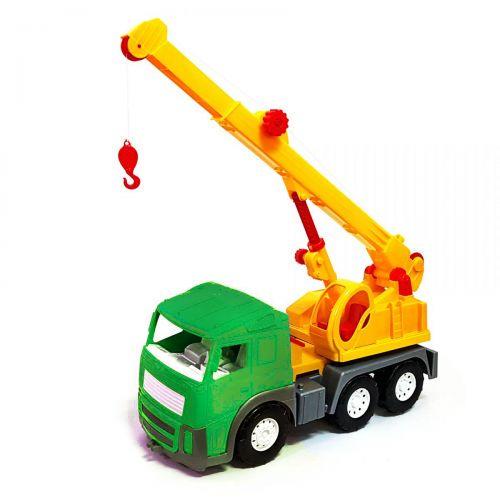 Игрушка Автокран Акрос Зеленый (2992346194)