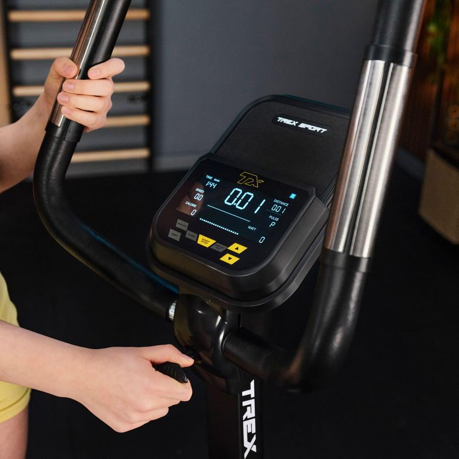 Велотренажер TREX Sport TX-950EB Exen електромагнітний Чорний (4951) - фото 14 Велотренажер TREX Sport TX-950EB Exen електромагнітний Чорний (4951) - фото 14