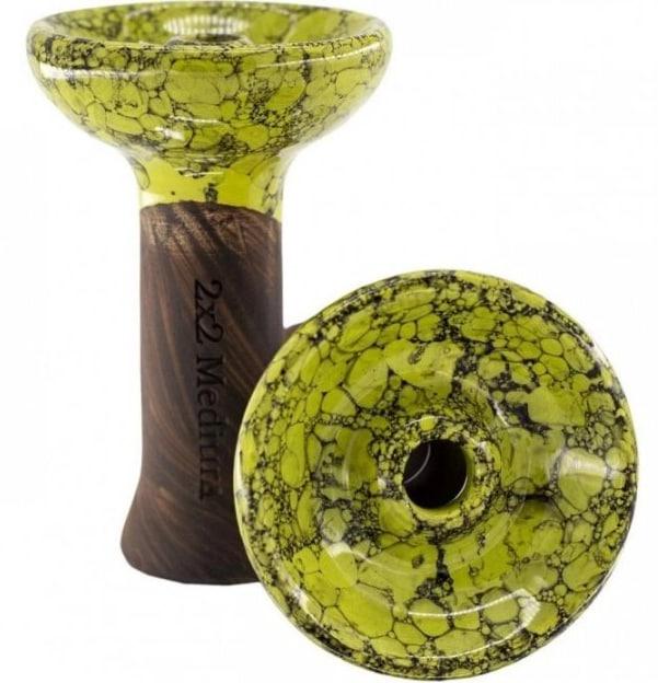 Чаша для кальяна 2x2 Hookah Medium Lime (12277)
