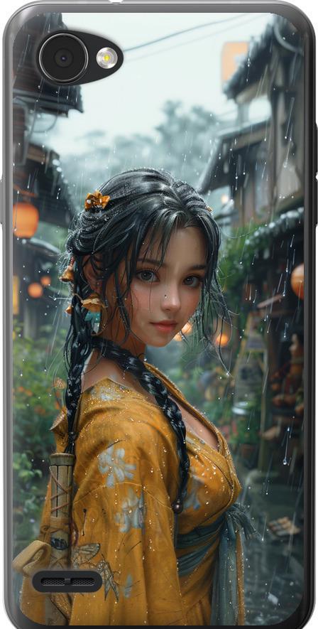 Чехол на LG Q6 Anime-girl (6133u-1094-42517)