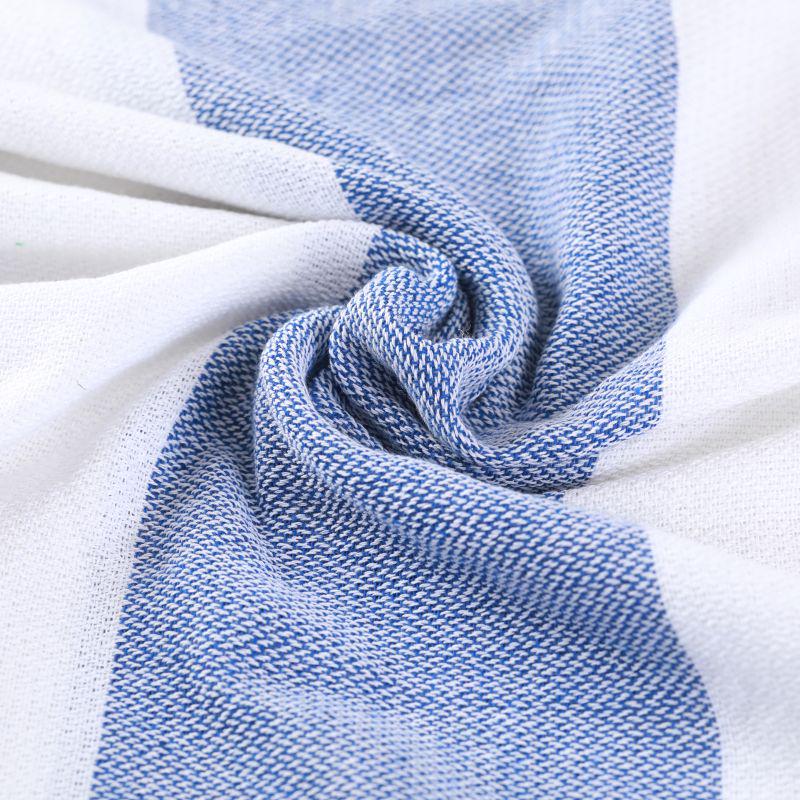 Рушник пештемаль Lovely Svi бавовна XХL 100x180 см Blue/Red Stripes (1032025) - фото 5