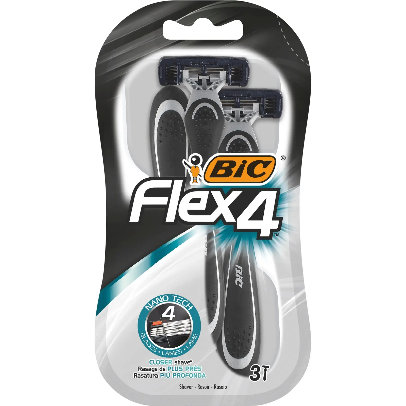 Бритва BIC Flex 4 Comfort 3 шт. (220614)