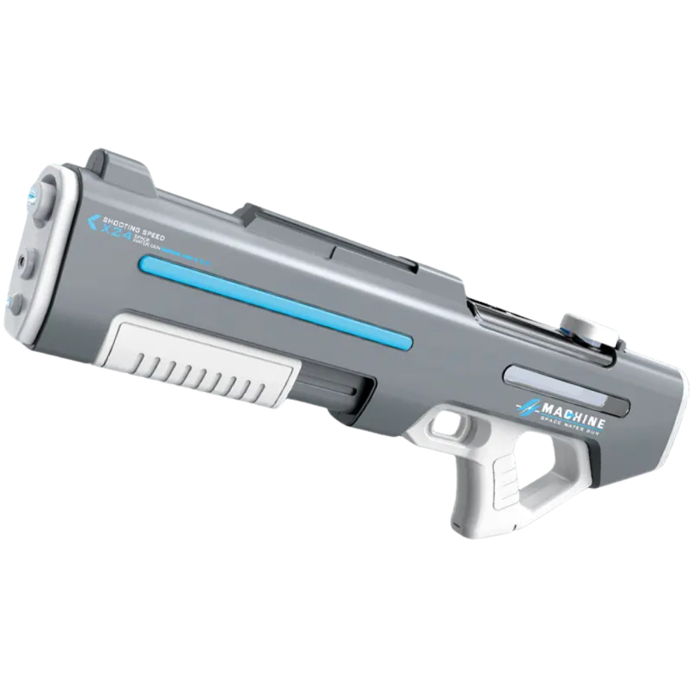 Пістолет бластер водний для дітей електричний на акумуляторі іграшковий Сірий Пістолет бластер водний для дітей електричний на акумуляторі іграшковий Сірий