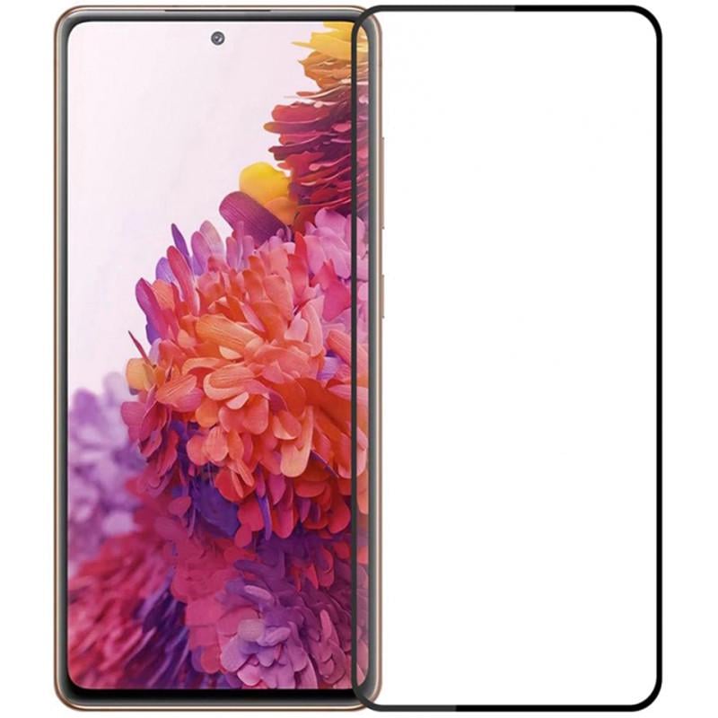 Защитное стекло Elite Lux 9D для Samsung S20 FE Black