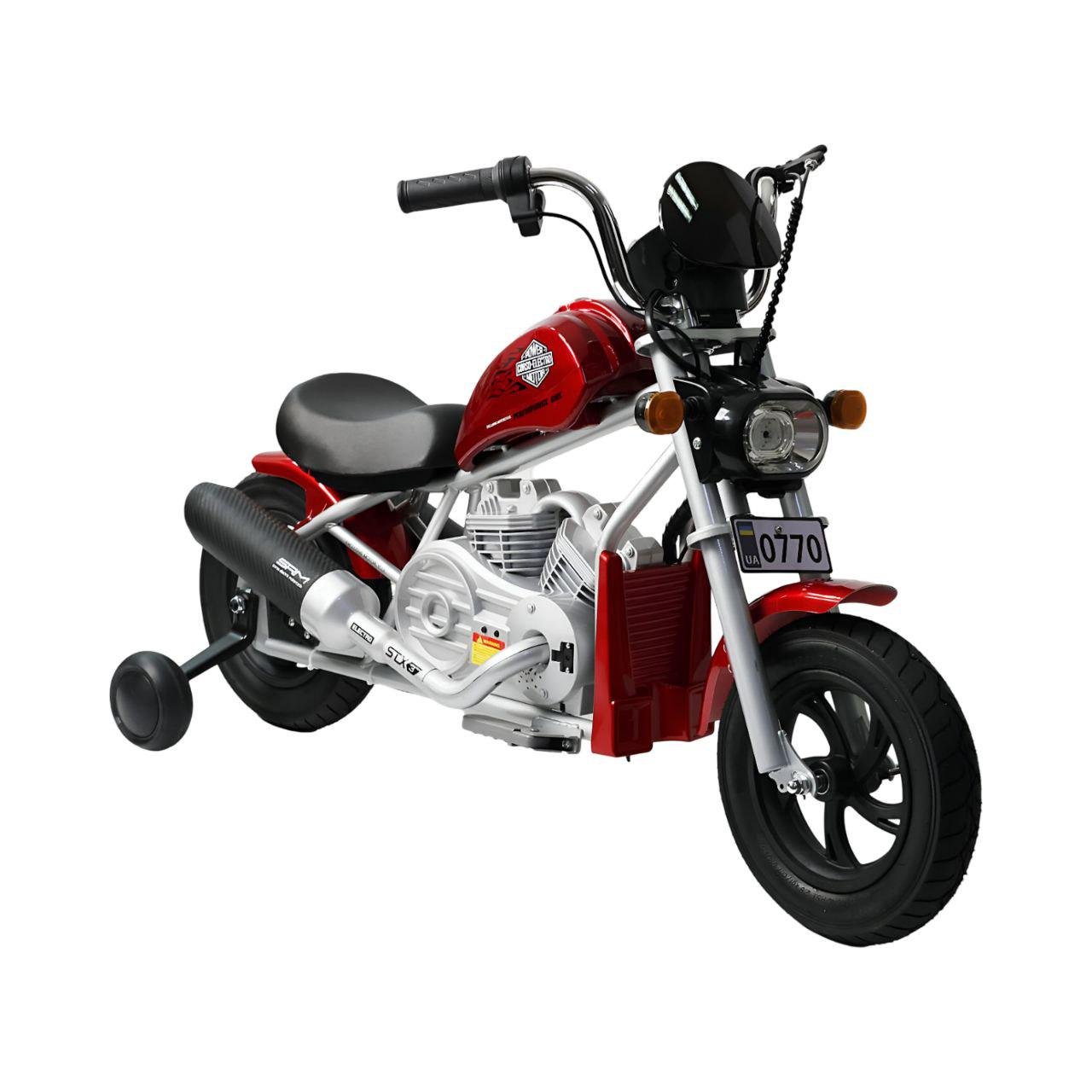 Детский электрический мотоцикл Corso H-51294 на аккумуляторе Красный (27109220) Детский электрический мотоцикл Corso H-51294 на аккумуляторе Красный (27109220)