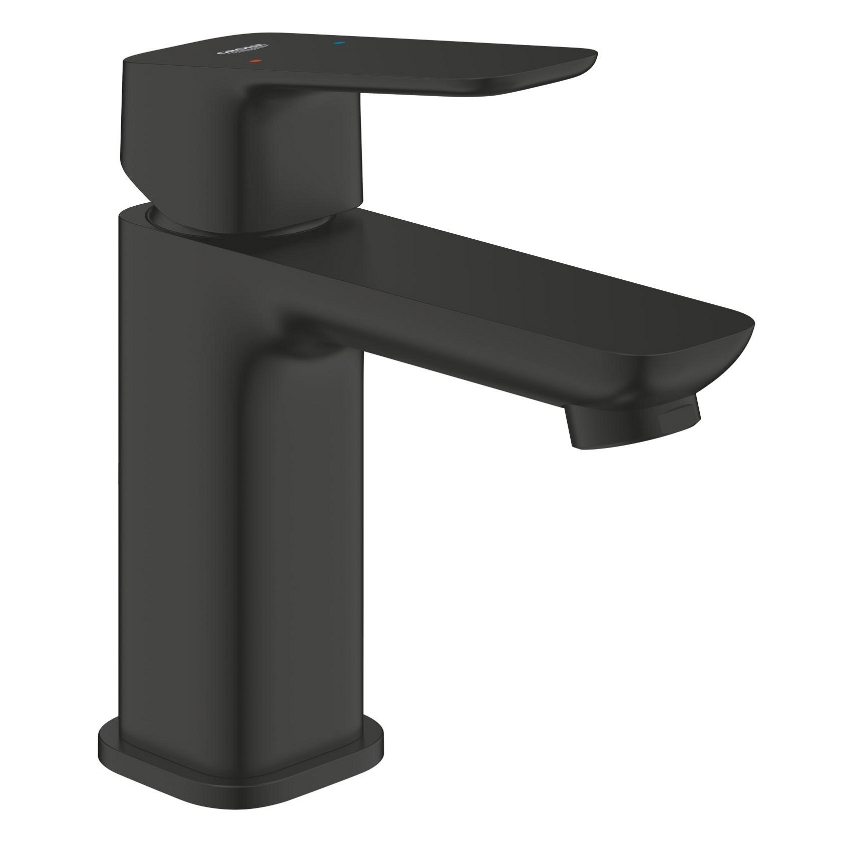 Змішувач для умивальника Grohe Cubeo 1016992430 одноважільний Чорний матовий (LM-1016992430)